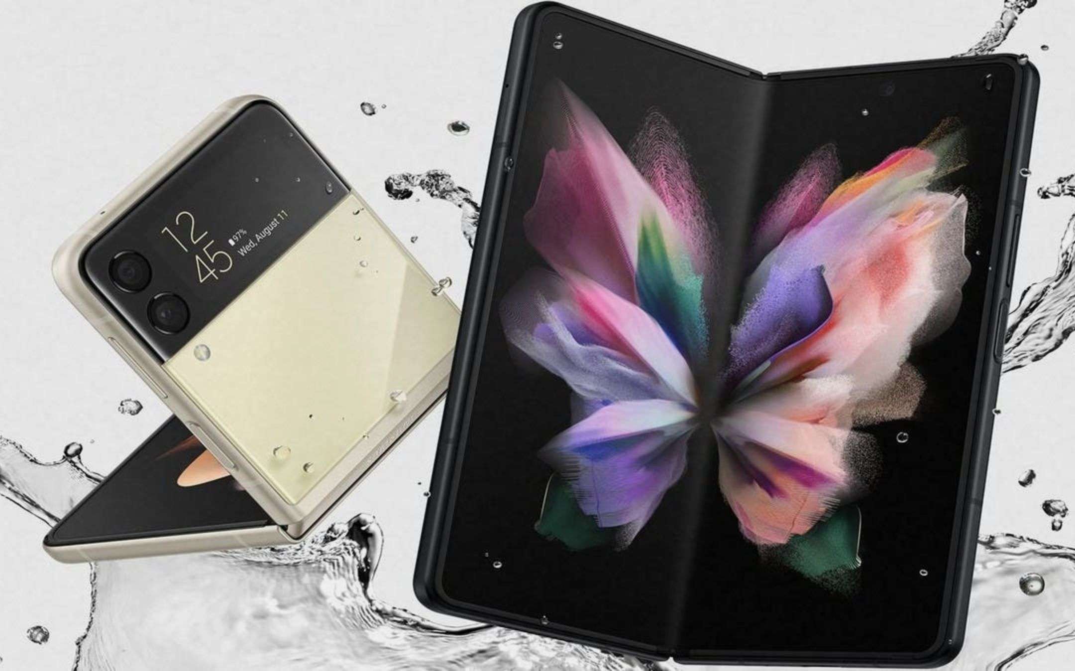 Samsung Galaxy Z Fold4 e Z Flip4: ecco i render ufficiali
