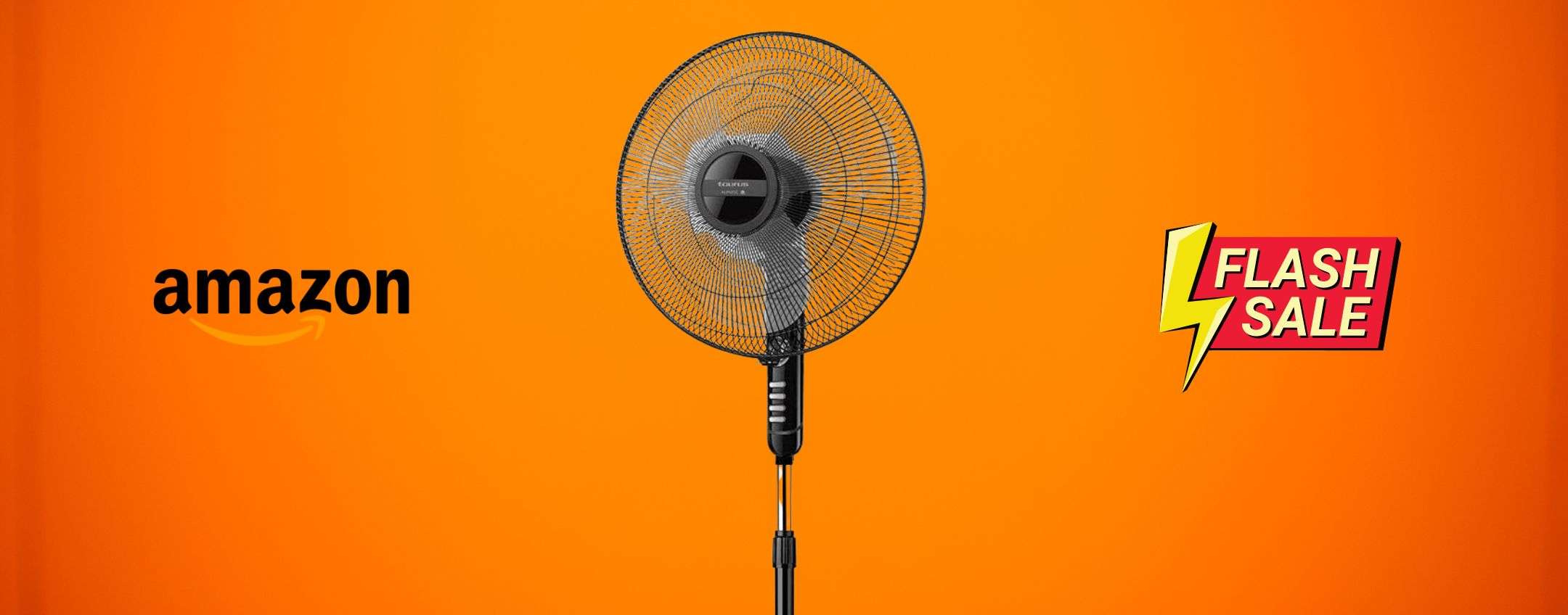 Con questo ventilatore sconfiggi il caldo e risparmi sulla bolletta (39€) Con questo ventilatore sconfiggi il caldo e risparmi sulla bolletta (39€)