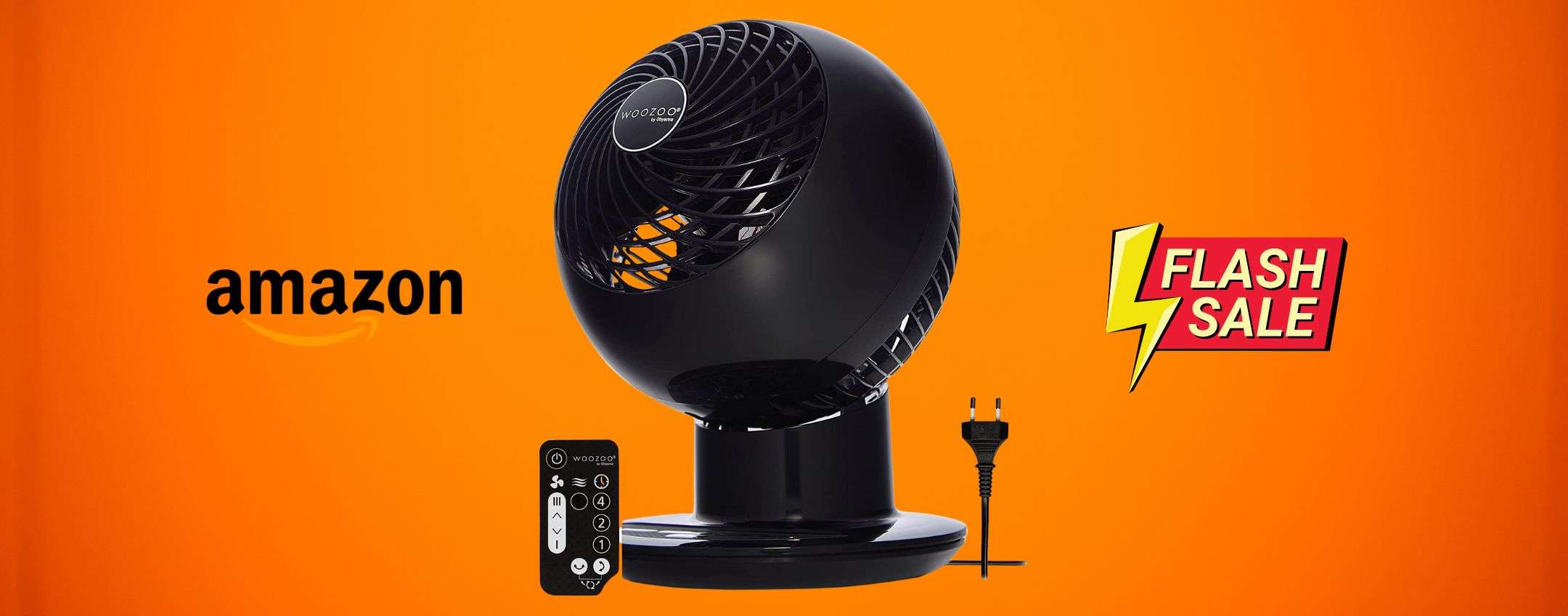 Ventilatore da tavolo potente e futuristico: imperdibile su Amazon Ventilatore da tavolo potente e futuristico: imperdibile su Amazon