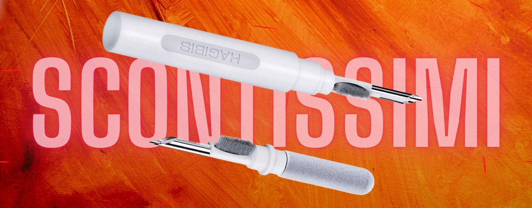 Appena 7€ per pulire tutti i tuoi auricolari Bluetooth (promo LAMPO) Appena 7€ per pulire tutti i tuoi auricolari Bluetooth (promo LAMPO)