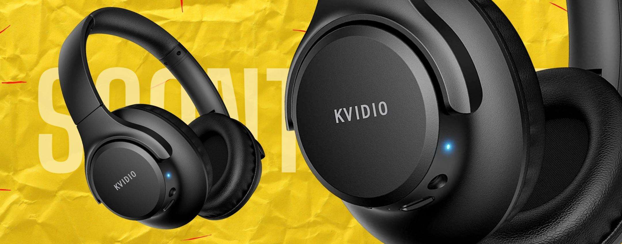 Cuffie Bluetooth con 55h di autonomia, complete di tutto, ECONOMICHE Cuffie Bluetooth con 55h di autonomia, complete di tutto, ECONOMICHE