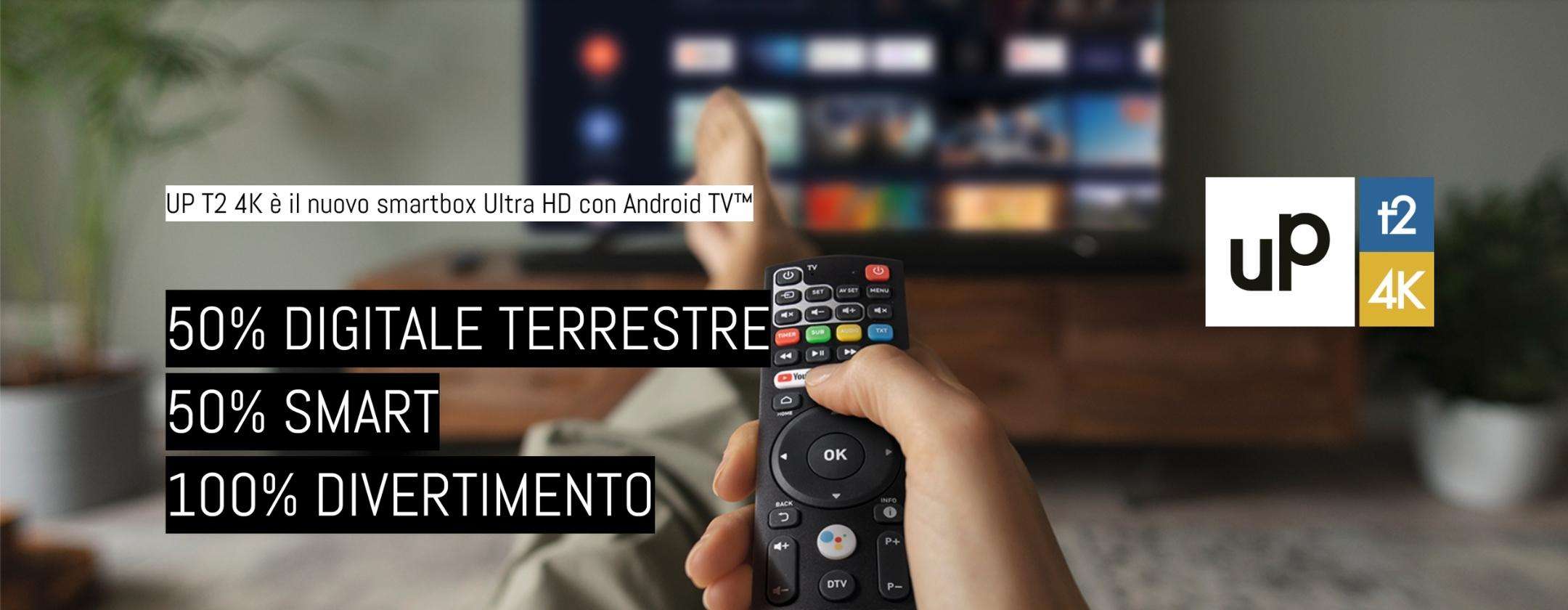 Decoder digitale terrestre con Android TV: 2 in 1 solo su eBay Decoder digitale terrestre con Android TV: 2 in 1 solo su eBay