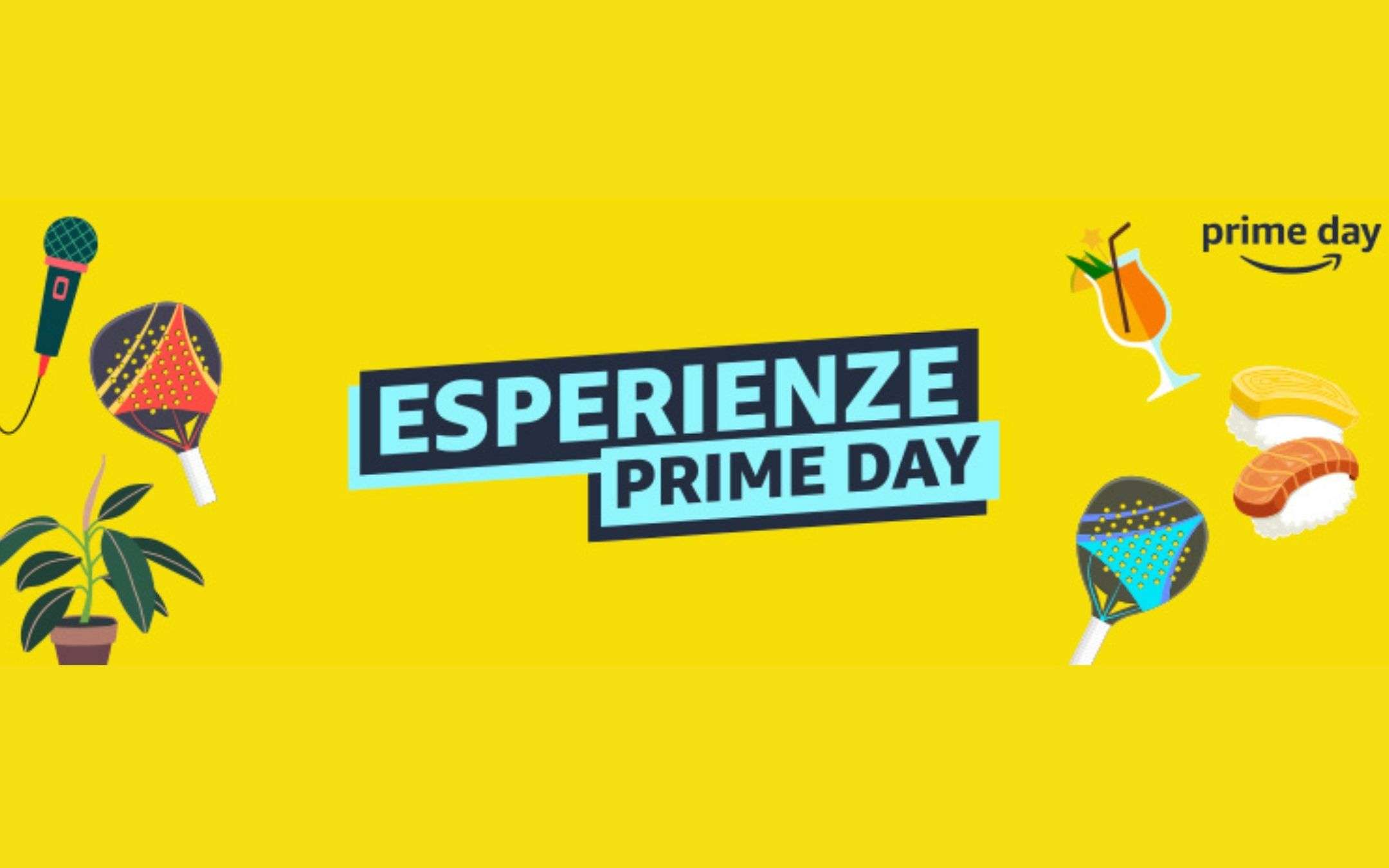 Amazon l'ha fatta grossa: ecco le Esperienze Prime Day, limitatissime Amazon l'ha fatta grossa: ecco le Esperienze Prime Day, limitatissime