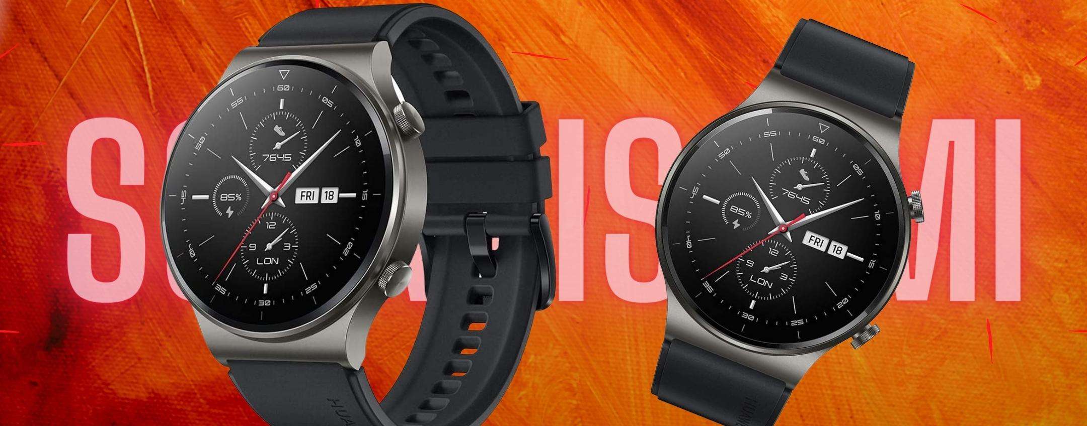 Huawei Watch GT 2 PRO: metà prezzo esclusivo su questo smartwatch EPICO
