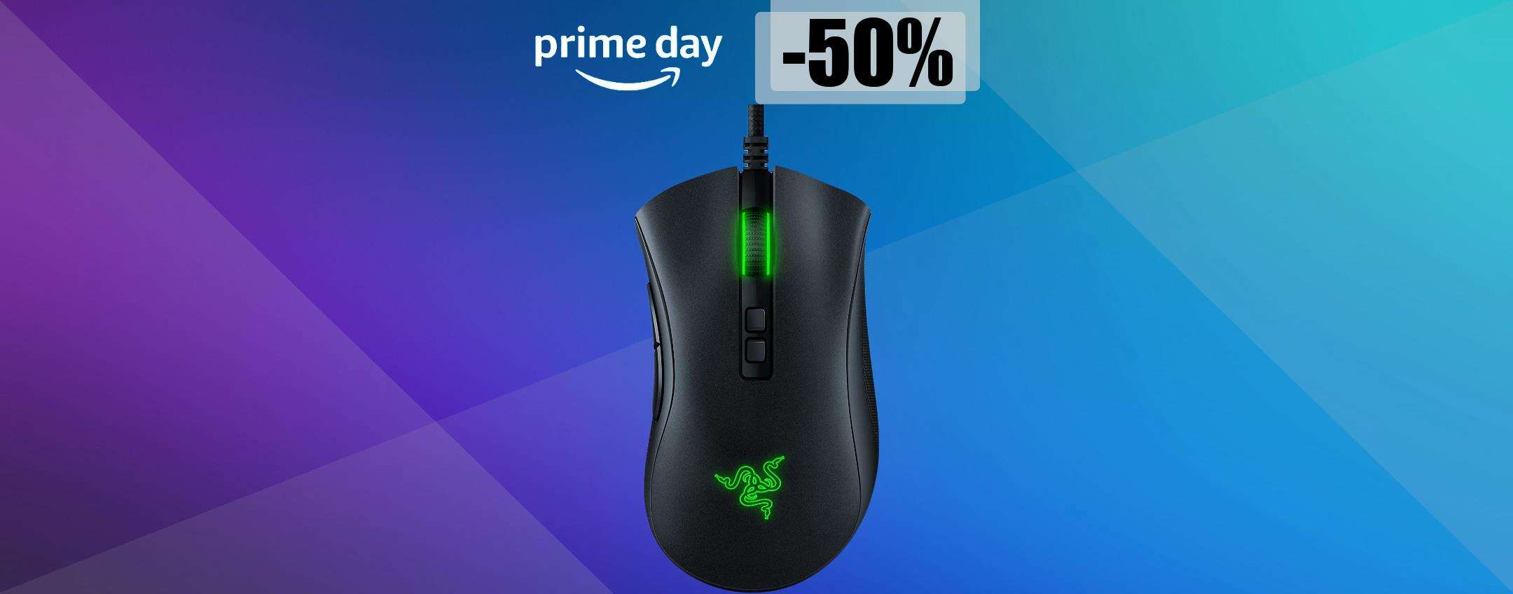 Prime Day 2022: Mouse Razer SUPER PRECISO, ti bastano 39 euro Prime Day 2022: Mouse Razer SUPER PRECISO, ti bastano 39 euro