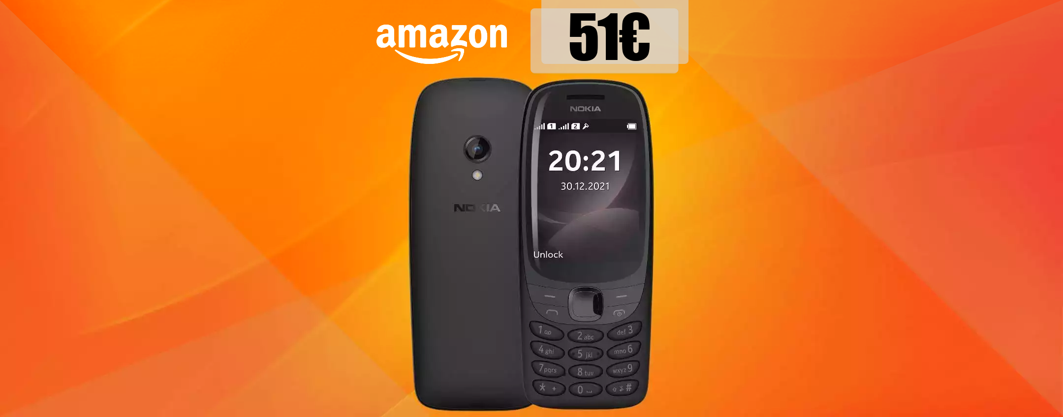 Nokia 6310, l'unico ed inimitabile: il Re è tornato, bastano 51 euro