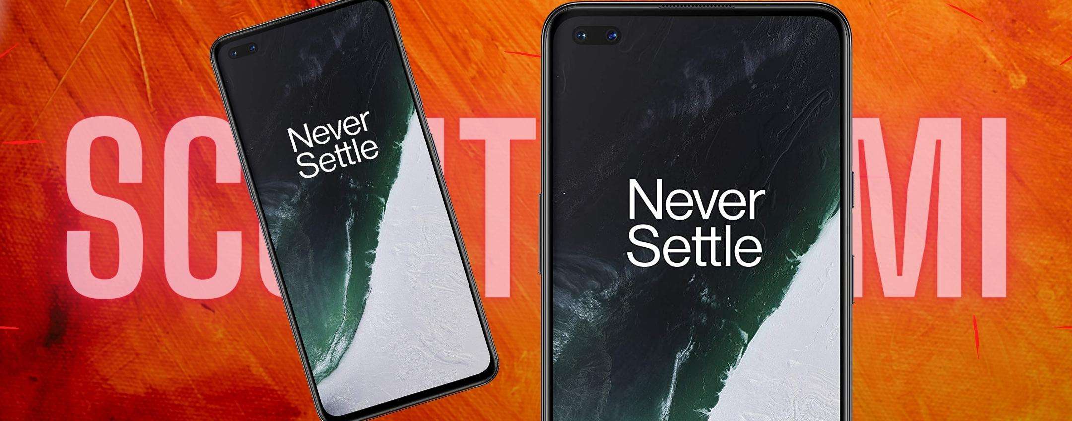 OnePlus NORD, 256 GB di memoria, due SIM e ricarica RAPIDISSIMA (-160€) OnePlus NORD, 256 GB di memoria, due SIM e ricarica RAPIDISSIMA (-160€)