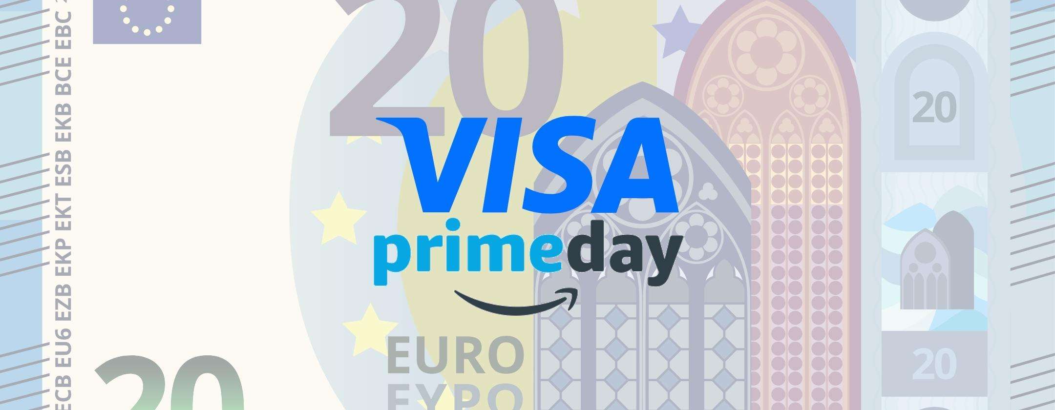 Prime Day 2022: come ricevere 20 euro in regalo da Visa Prime Day 2022: come ricevere 20 euro in regalo da Visa