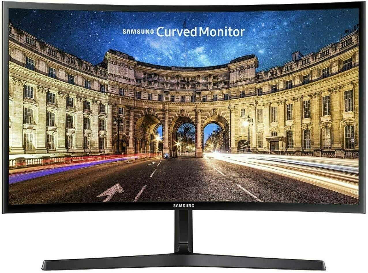 MONITOR CURVO SAMSUNG 24 POLLICI FULL HD C24F390FHU GAMING