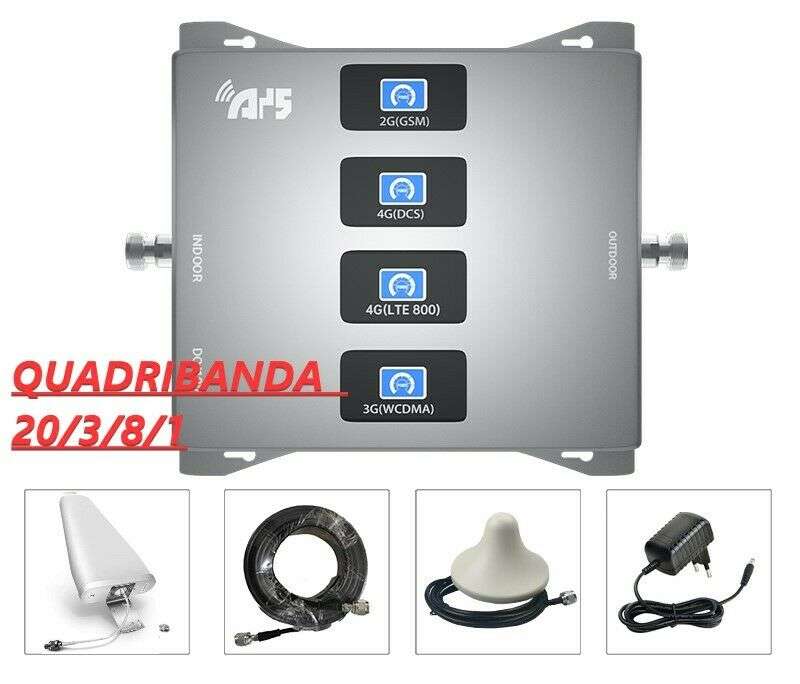 KIT 4 in 1 RIPETITORE