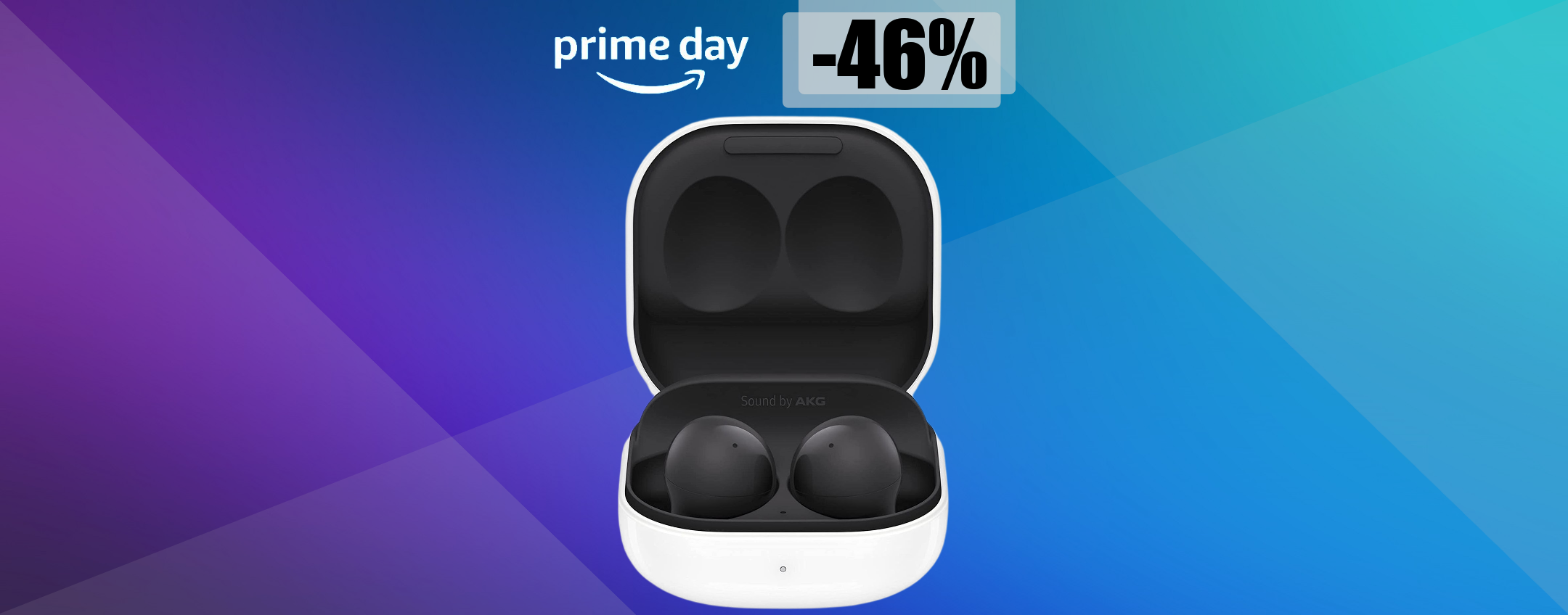 Prime Day 2022: Samsung Galaxy Buds 2 ad appena 79€ (SCONTO 46%)