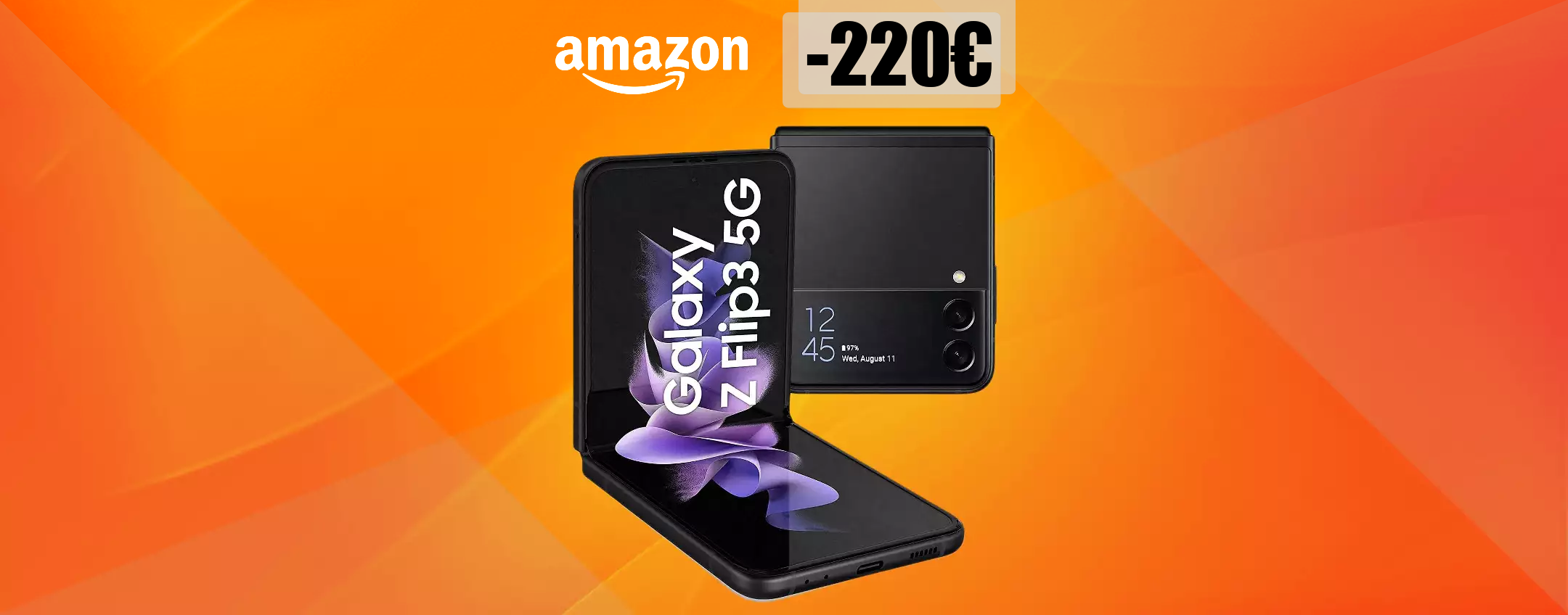 Samsung Galaxy Z Flip3 5G: vera OCCASIONE a questo prezzo (-220€)