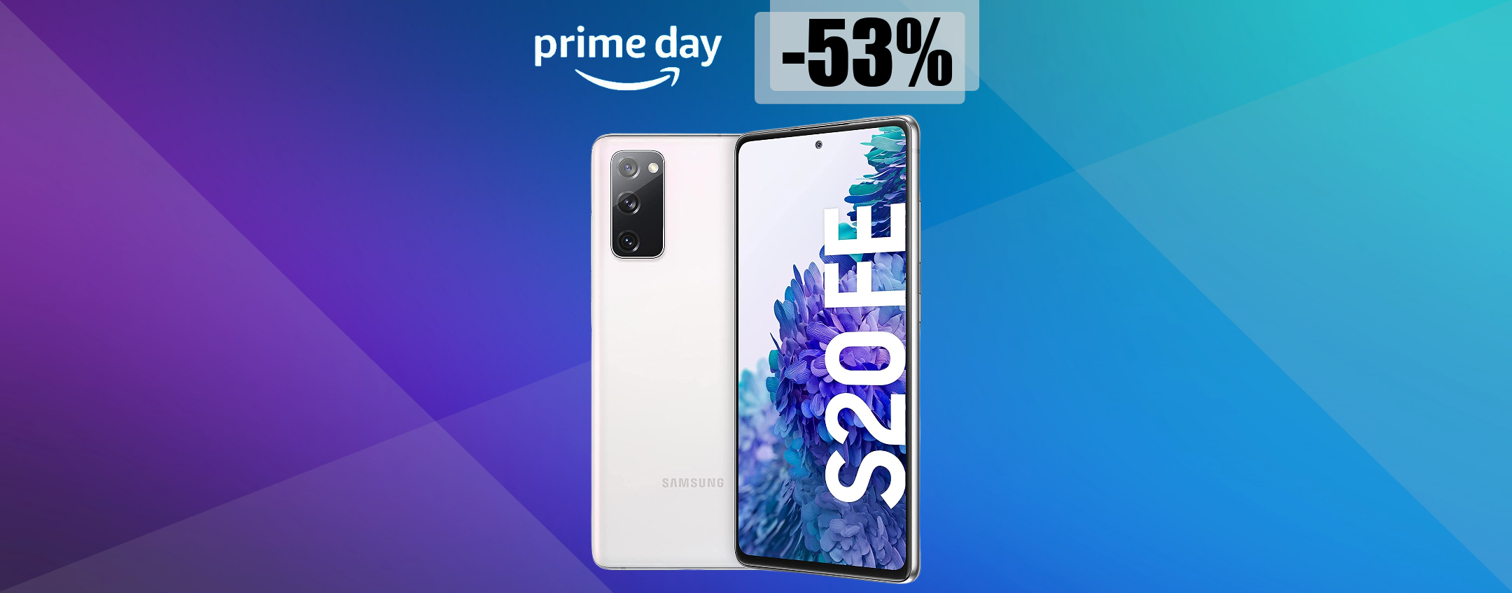 Prime Day 2022: Samsung Galaxy S20 FE tuo con appena 312 euro