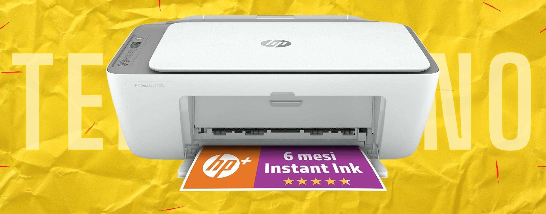 Stampante? Questa HP a meno di 50€ e ha 6 mesi di inchiostro GRATIS Stampante? Questa HP a meno di 50€ e ha 6 mesi di inchiostro GRATIS