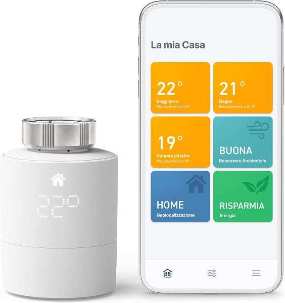 Tado° Testa Termostatica Intelligente cronotermostato smart