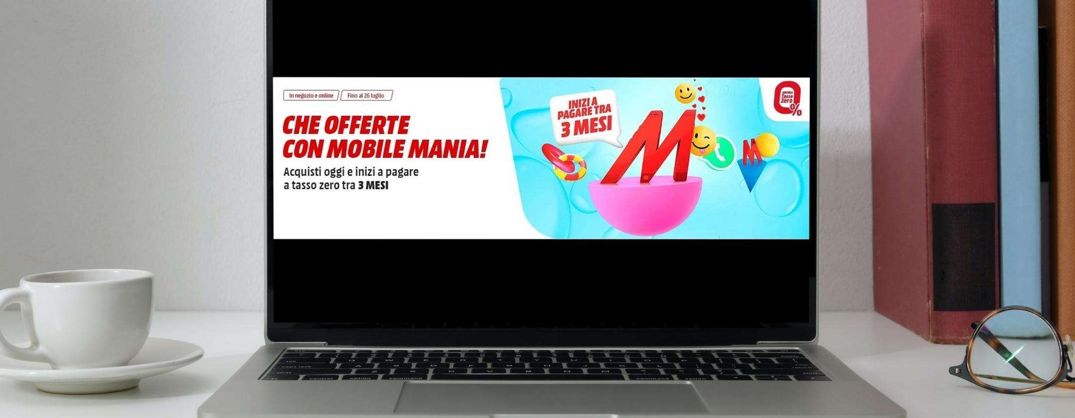 Volantino MediaWorld: acquista oggi e inizia a pagare tra 3 mesi