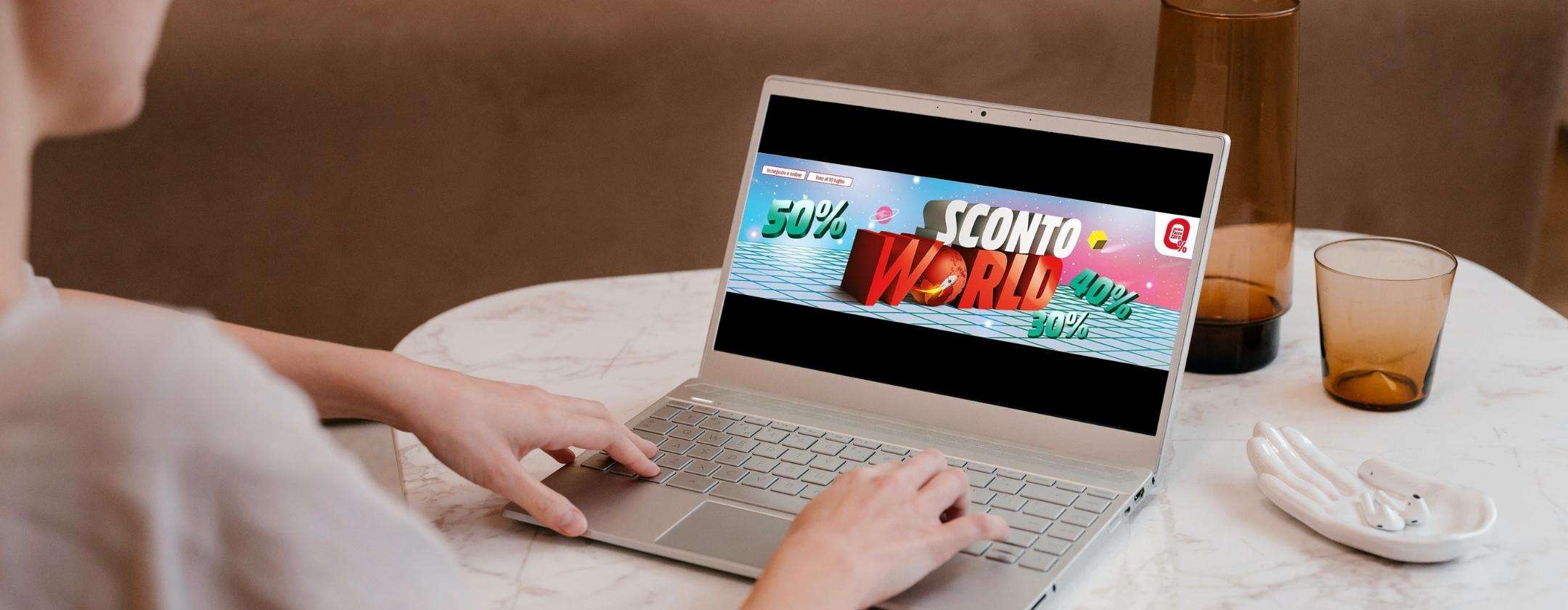 Volantino MediaWorld Sconto World: tanta tecnologia con prezzi al ribasso Volantino MediaWorld Sconto World: tanta tecnologia con prezzi al ribasso