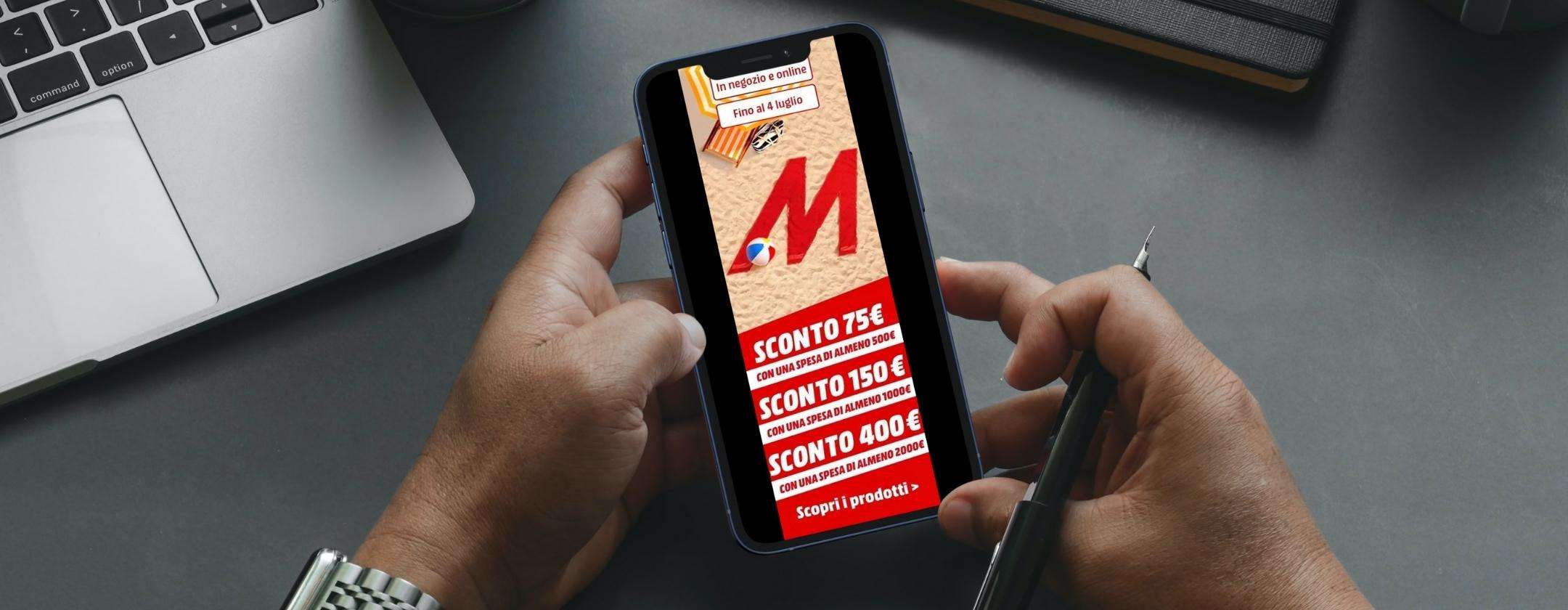 Volantino MediaWorld: torna Sconto Subito versione estate Volantino MediaWorld: torna Sconto Subito versione estate