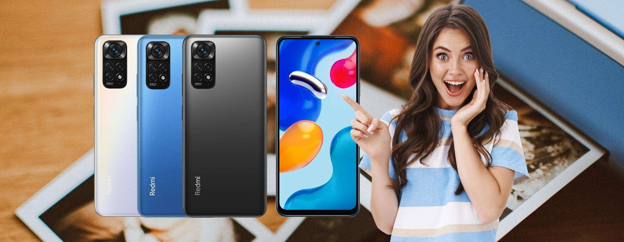 Xiaomi Redmi Note 11S: 100 euro di SCONTO per il re della fotografia Xiaomi Redmi Note 11S: 100 euro di SCONTO per il re della fotografia