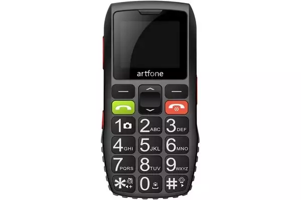 1- Artfone C1 Telefono Cellulare per Anziani con Tasti Grandi