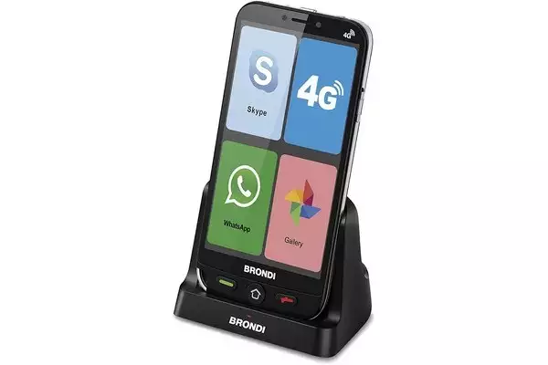 10- Brondi Amico Smartphone 4G Telefono Cellulare per Anziani