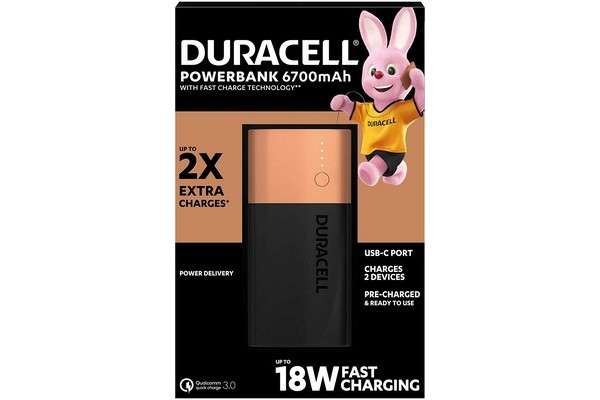 Duracell Power Bank - 6700 mAh