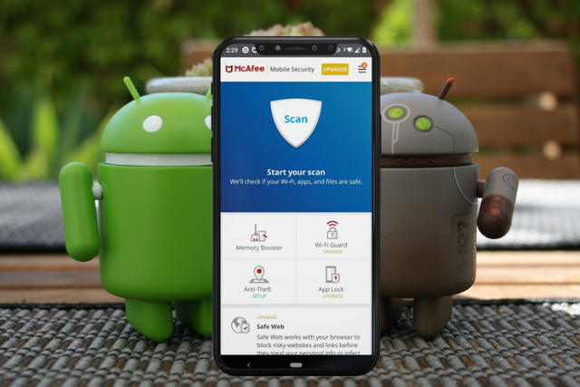 acquistare antivirus McAfee Android