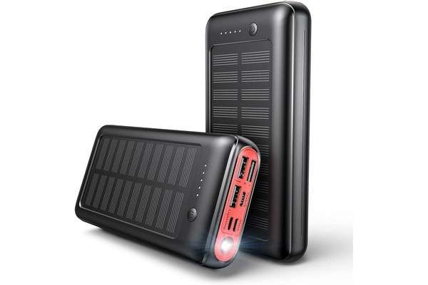 JIGA Solar Power Bank 30000 mAh