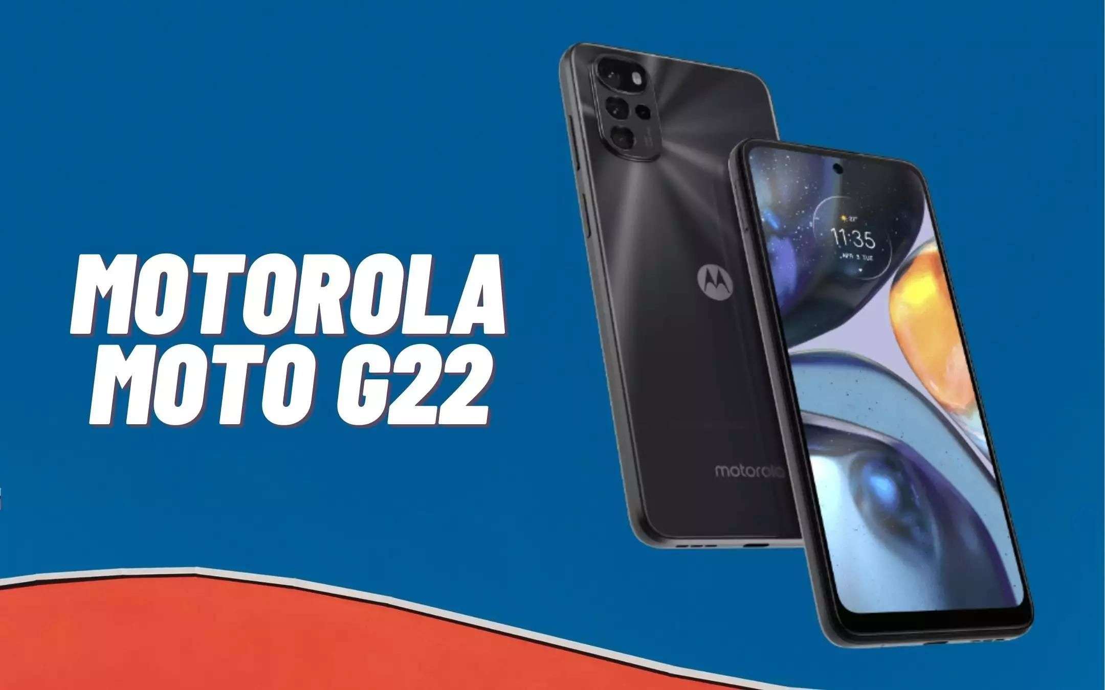 Motorola Moto G22: un midrange PAZZESCO che costa POCHISSIMO