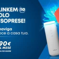 Linkem 5G Promo Easy: 19,90€ anche ad Agosto