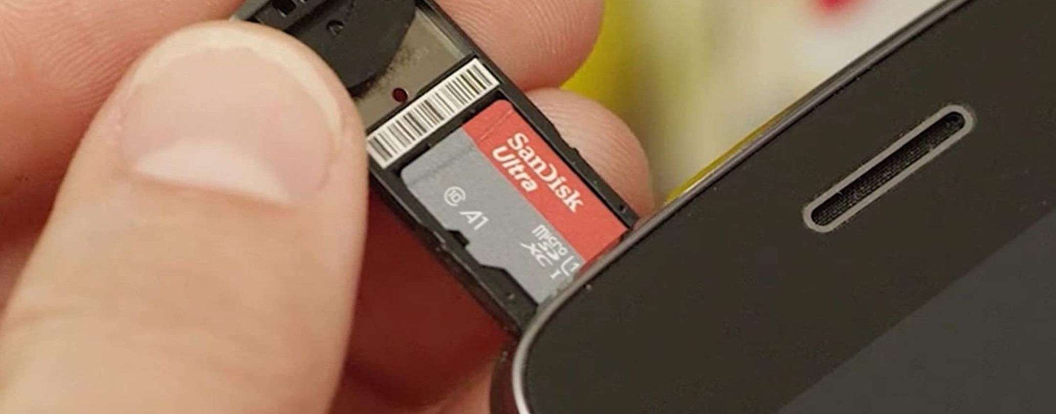 MicroSD da 128GB con adattatore: solo 18 euro con questo sconto MicroSD da 128GB con adattatore: solo 18 euro con questo sconto