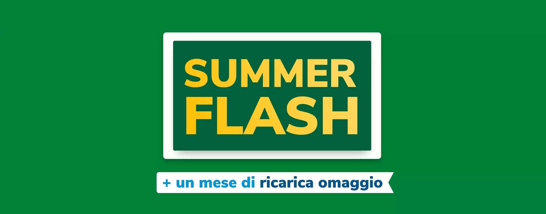 Very: PROMO Summer Flash 200GB a 8,99€ al mese