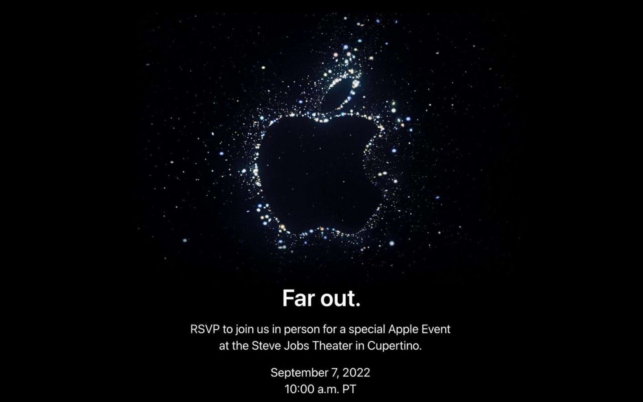 Apple: UFFICIALE, svelata la data dell'evento di iPhone 14
