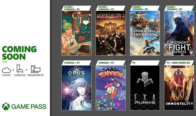 Xbox Game Pass nuovi giochi agosto 2022