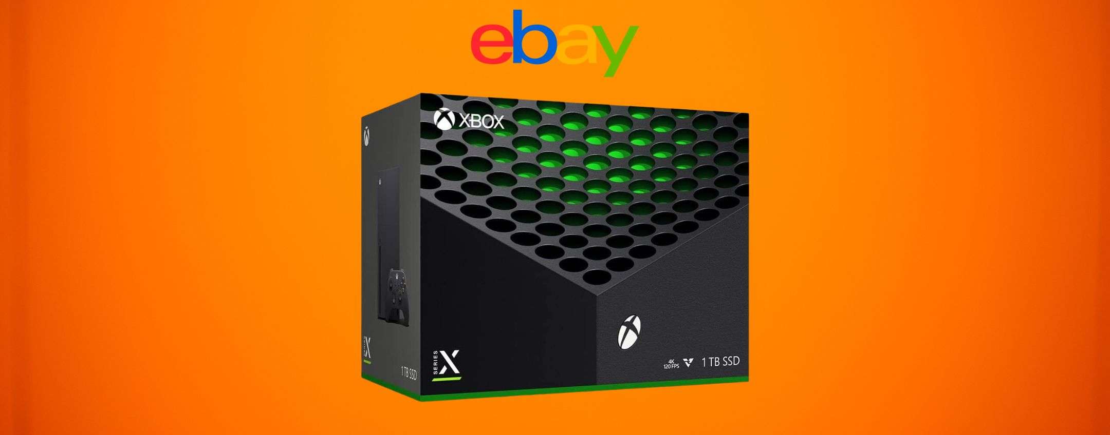 Xbox Series X disponibile ADESSO su eBay a 499 euro: pochi pezzi Xbox Series X disponibile ADESSO su eBay a 499 euro: pochi pezzi