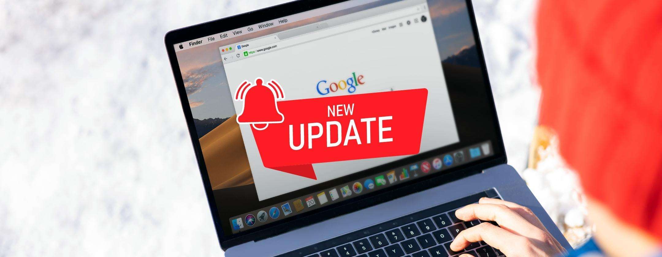 Allarme Google Chrome: devi scaricare subito l'ultimo aggiornamento Allarme Google Chrome: devi scaricare subito l'ultimo aggiornamento