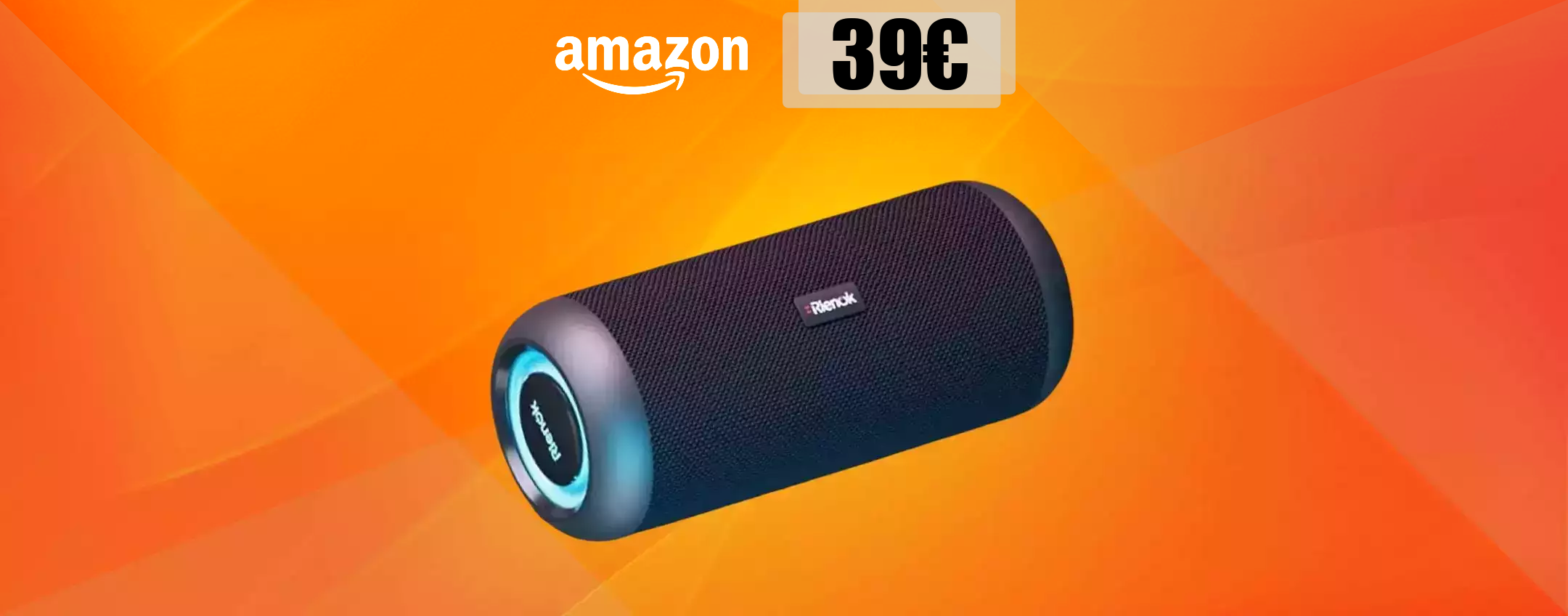 Cassa Bluetooth per vacanze all'insegna della musica: bastano 39€ Cassa Bluetooth per vacanze all'insegna della musica: bastano 39€