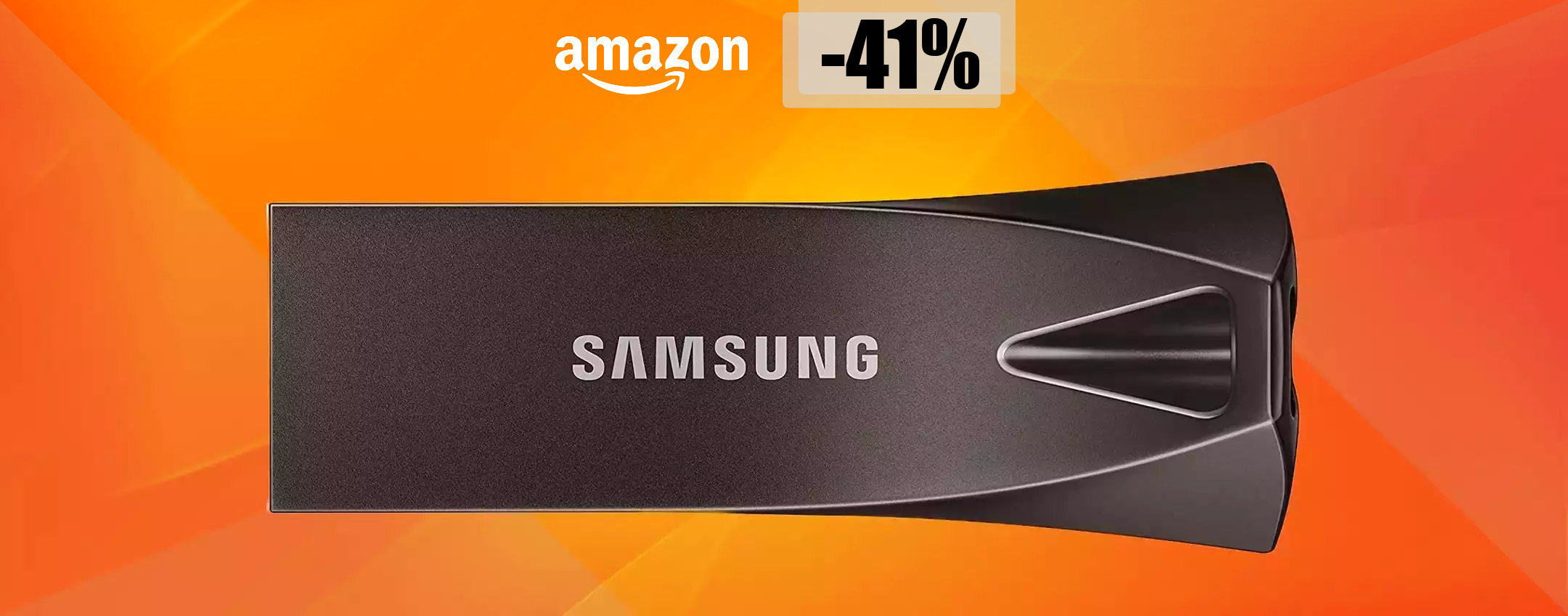 Chiavetta USB 64GB Samsung, bella e scattante: tua con soli 15€