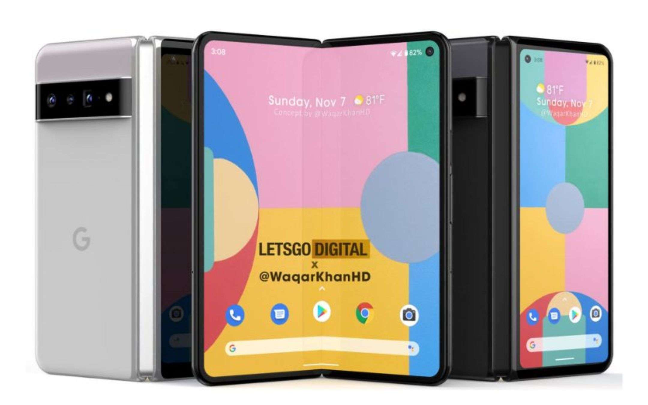 Pixel Fold, design poco brillante per il foldable di Google? (RUMOR)