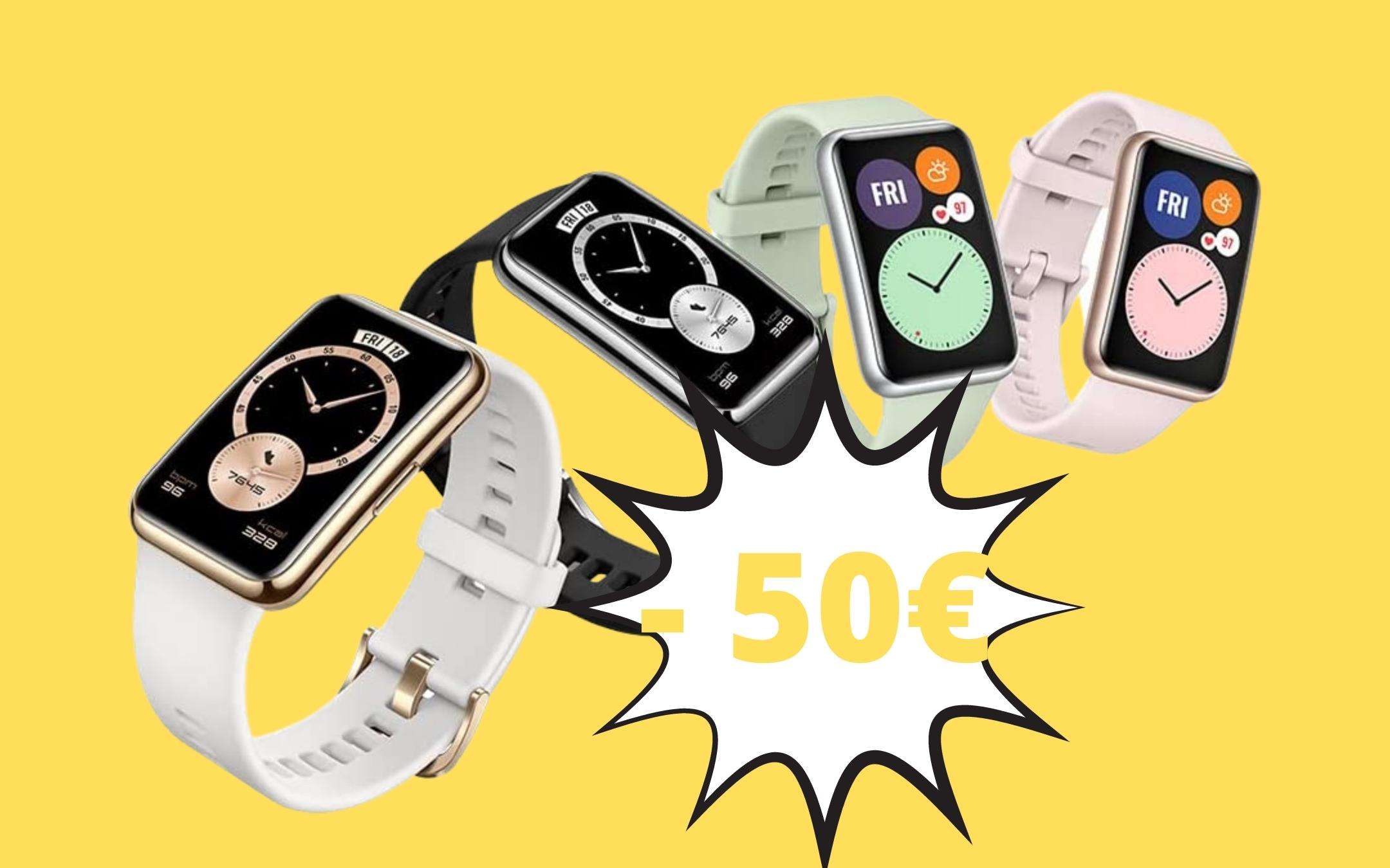 Huawei Watch Fit: offerta BOMBA, smartwatch quasi regalato su Amazon Huawei Watch Fit: offerta BOMBA, smartwatch quasi regalato su Amazon