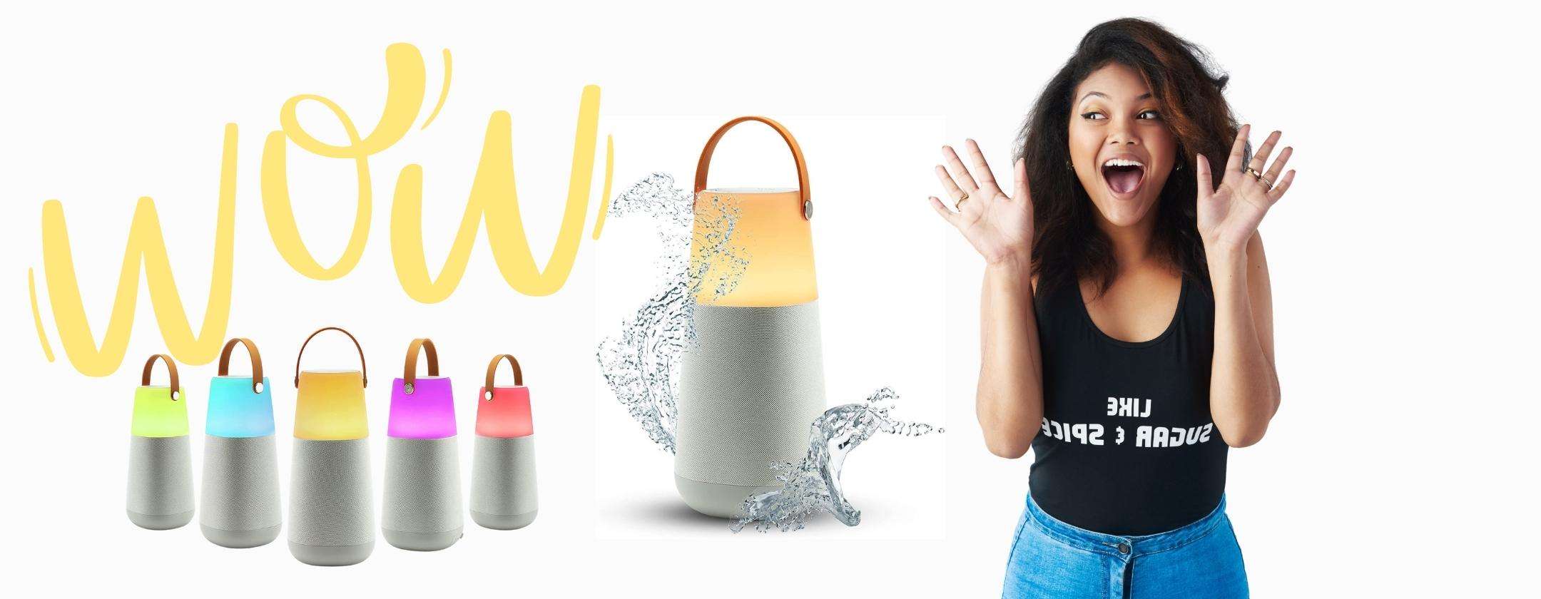La cassa Bluetooth che diventa una lampada: in OFFERTA al 20%
