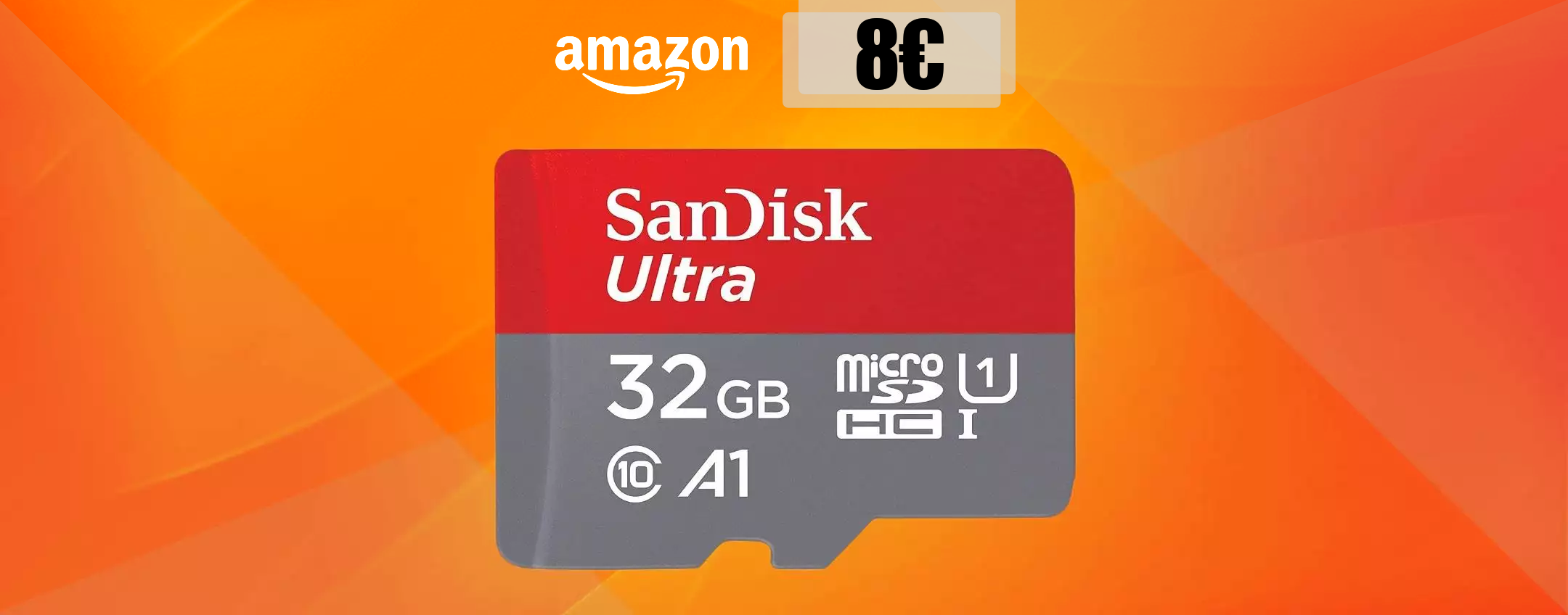 MicroSD 32GB, velocissima e robusta: la MIGLIORE che trovi con 8€