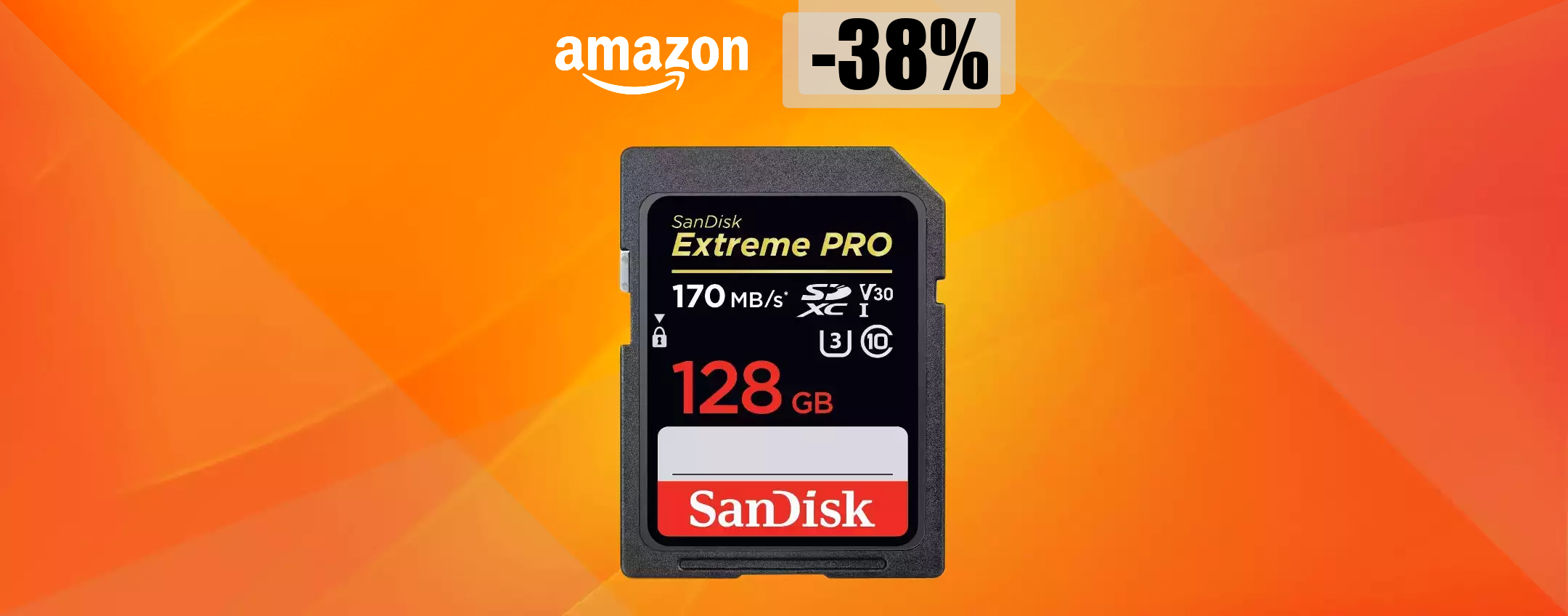Scheda SD 128GB al prezzo più basso di sempre: già tua con appena 35€ Scheda SD 128GB al prezzo più basso di sempre: già tua con appena 35€