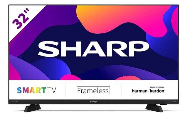 sharp 32" amazon
