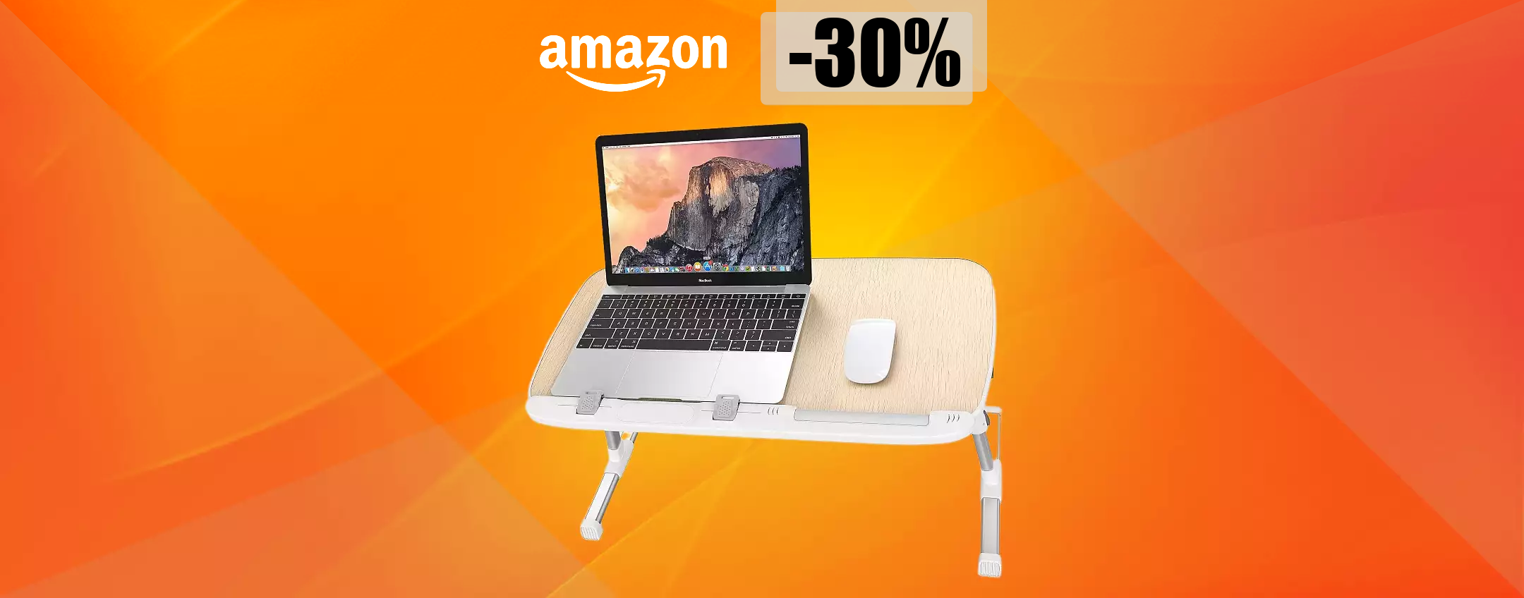 Tavolino regolabile per laptop, comodo e funzionale: OFFERTONA a 34€ Tavolino regolabile per laptop, comodo e funzionale: OFFERTONA a 34€