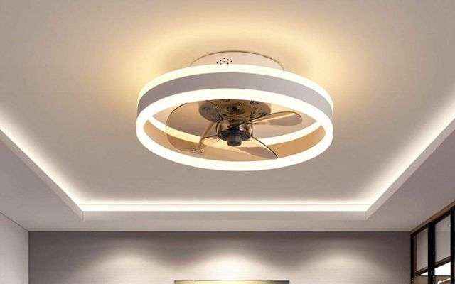 ventilatore da soffitto con luce e telecomando