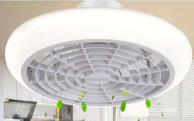 ventilatore da soffitto con luce e telecomando