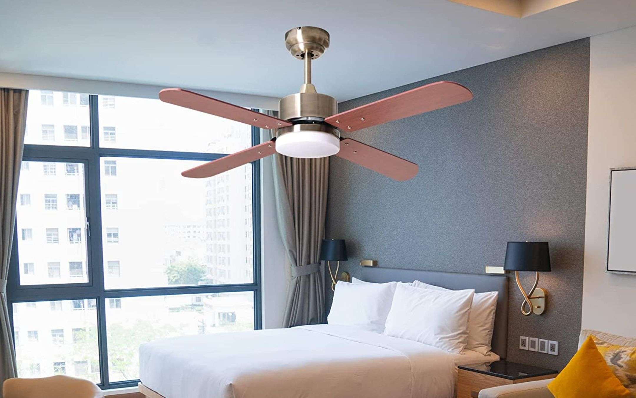 Ventilatore da soffitto con luce e telecomando: i migliori modelli