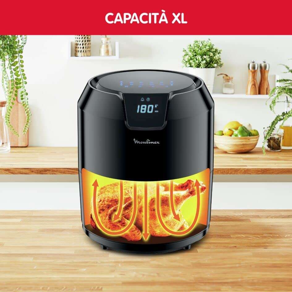 moulinex-friggitrice-aria-spettacolare-offerta-amazon-capacità