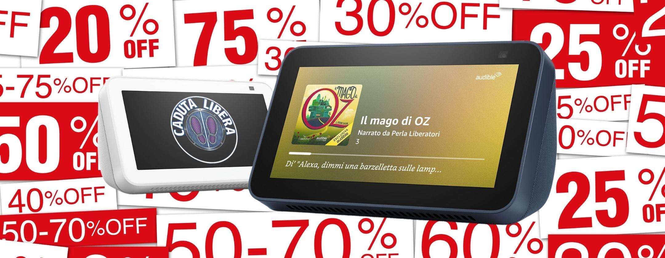 Echo Show 5: prezzo da CAPOGIRO su Amazon (-53%) Echo Show 5: prezzo da CAPOGIRO su Amazon (-53%)